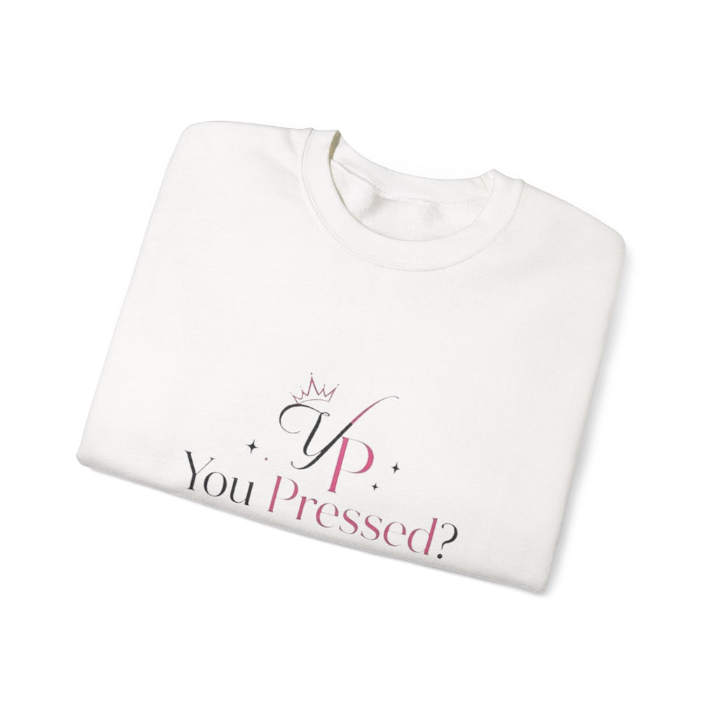 Crewneck Sweatshirt — 'You Inspire Me' Minimal Nail Art Design