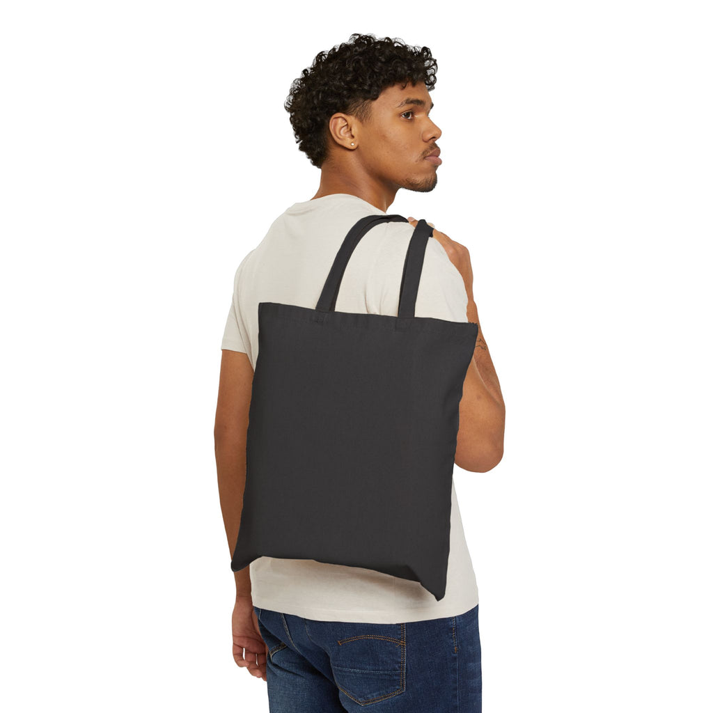 Nail Technician Tote Bag — 'Nail Therapist' Small Logo Cotton Canvas Tote