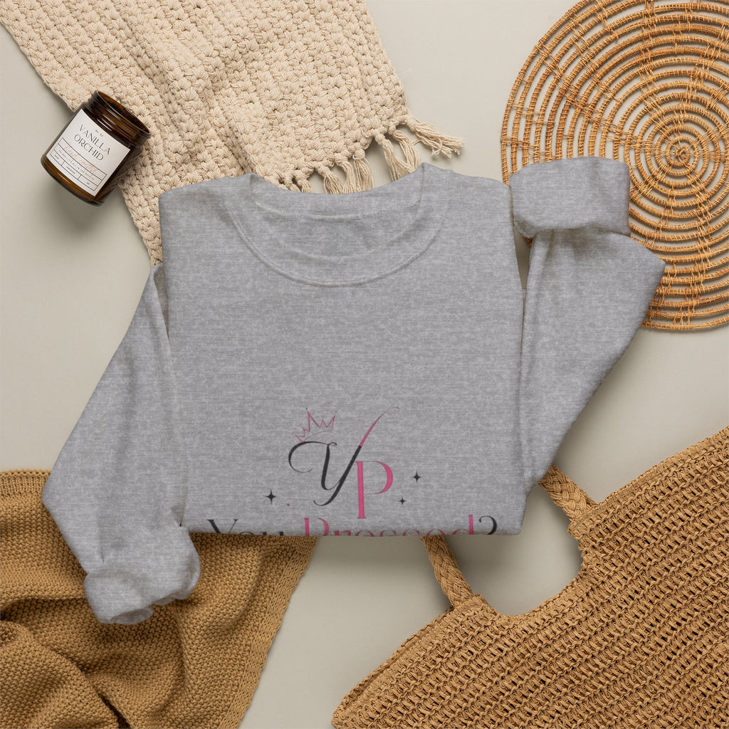 Crewneck Sweatshirt — 'You Inspire Me' Minimal Nail Art Design