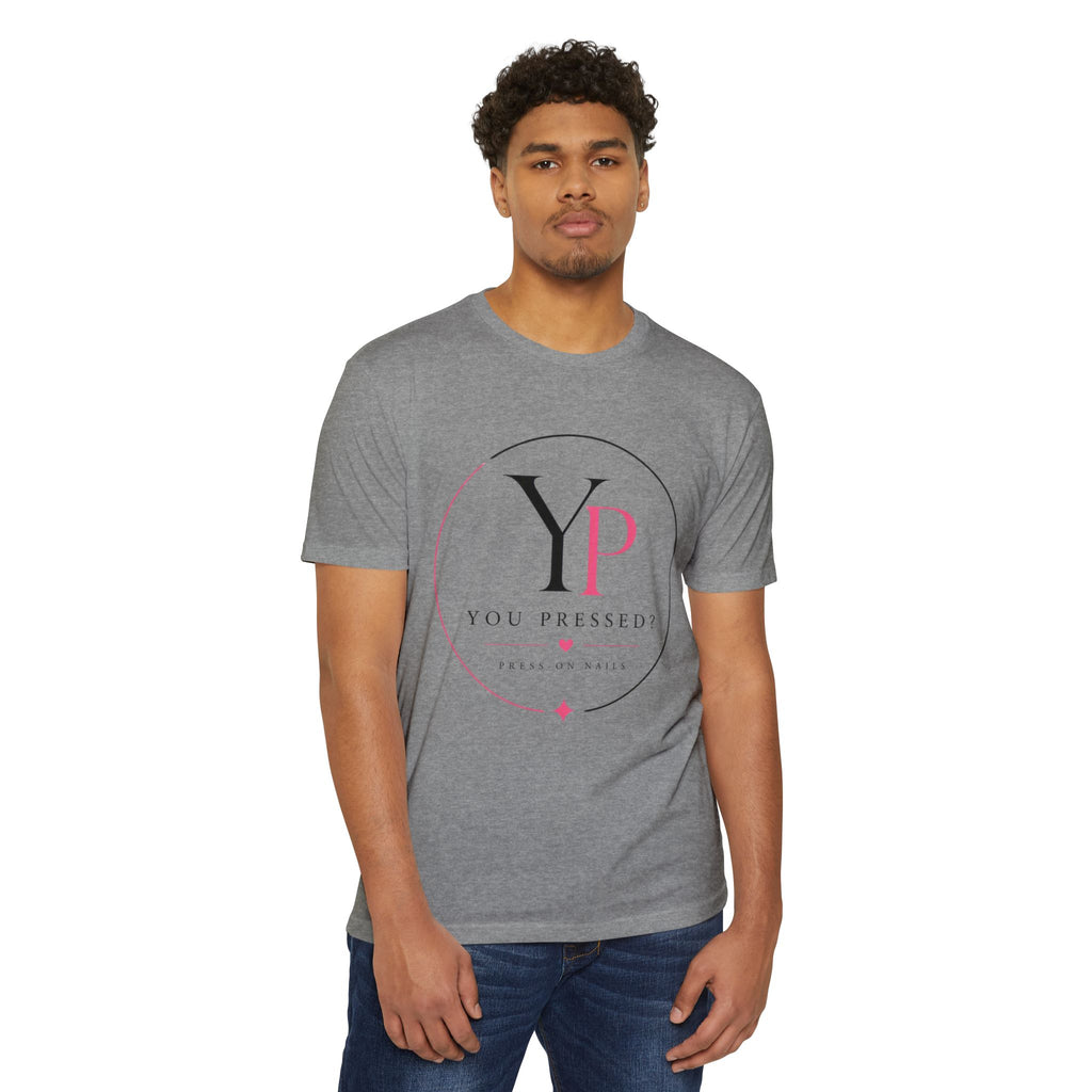 You Pressed? Logo T‑Shirt — Press On Nails Graphic Tee