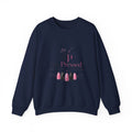 Crewneck Sweatshirt — 'You Inspire Me' Minimal Nail Art Design