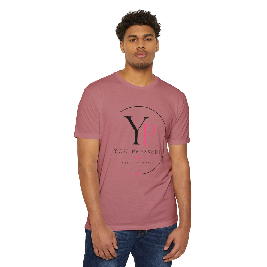 You Pressed? Logo T‑Shirt — Press On Nails Graphic Tee