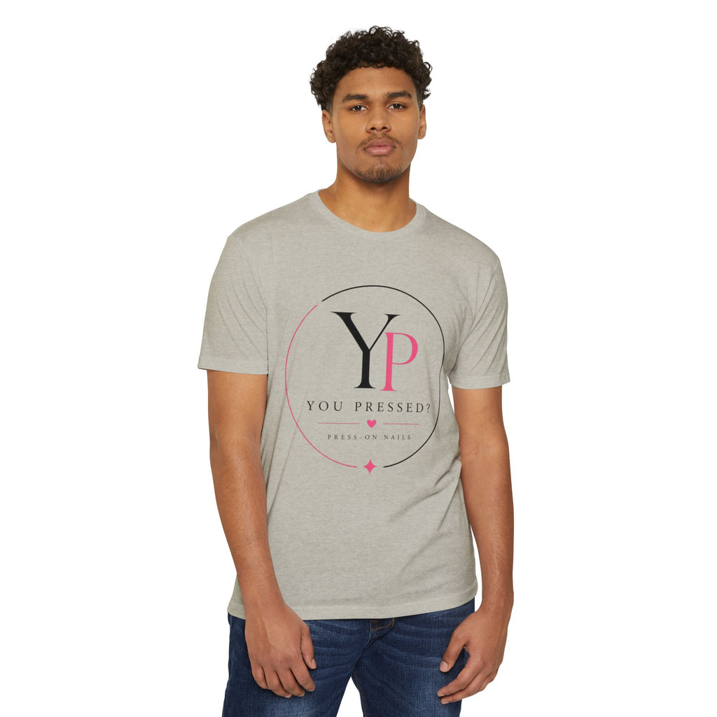 You Pressed? Logo T‑Shirt — Press On Nails Graphic Tee
