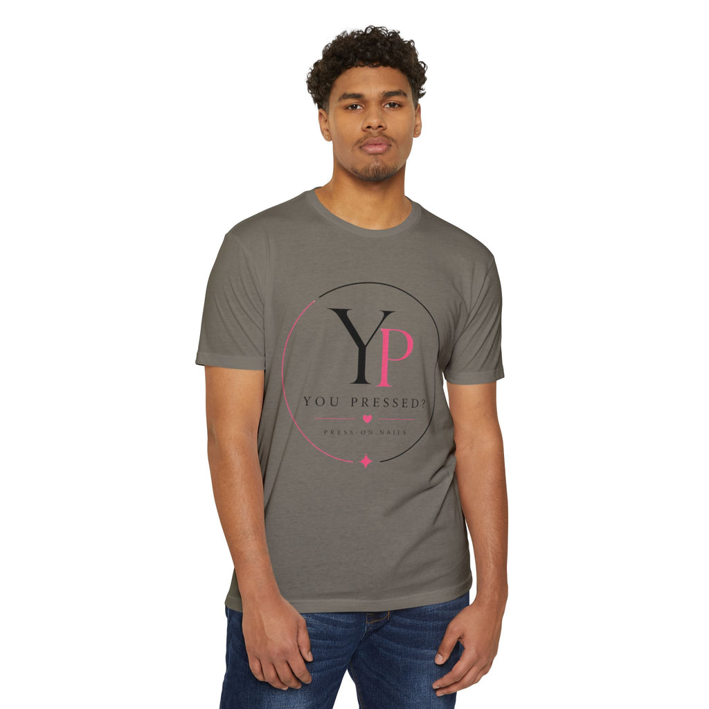 You Pressed? Logo T‑Shirt — Press On Nails Graphic Tee