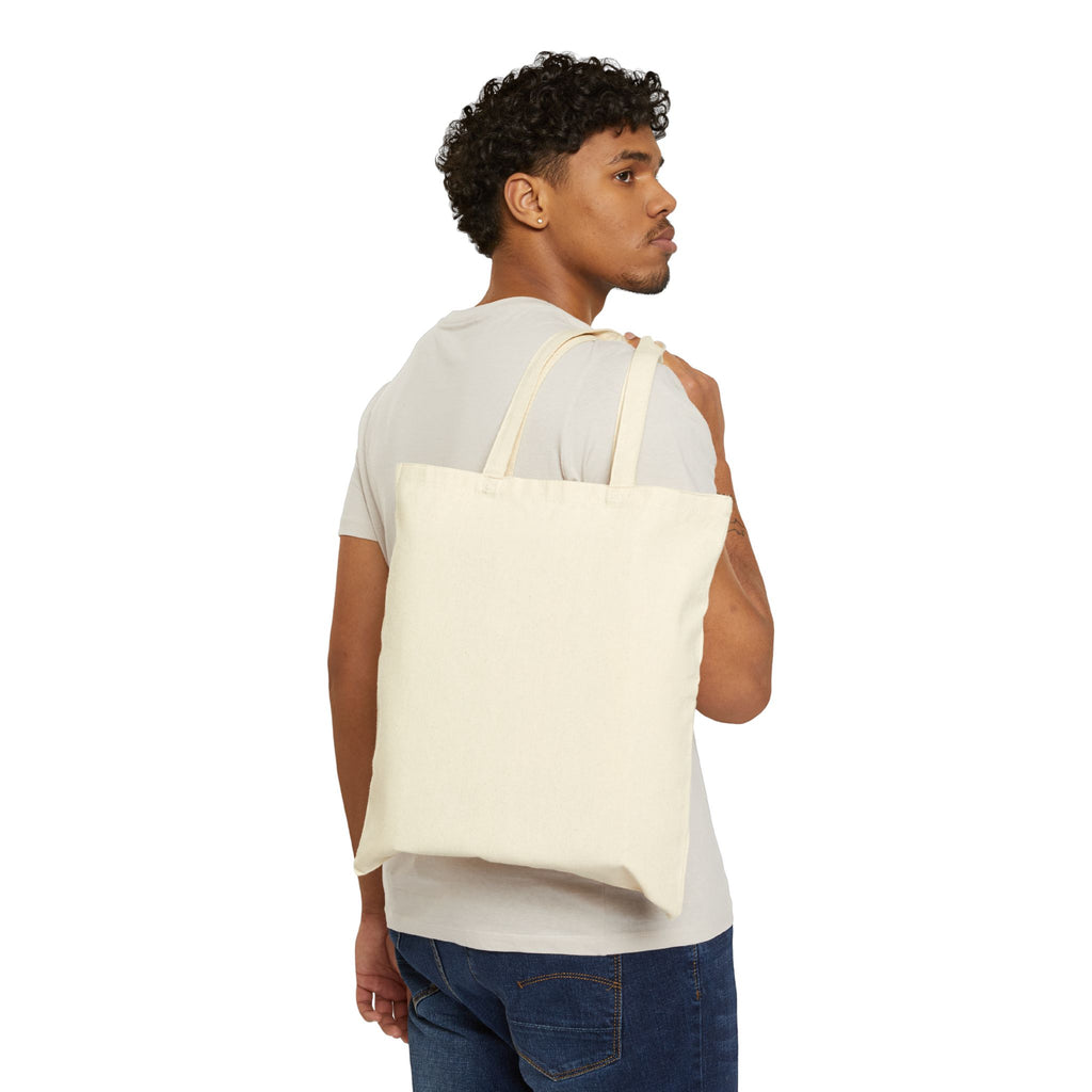 Nail Technician Tote Bag — 'Nail Therapist' Small Logo Cotton Canvas Tote