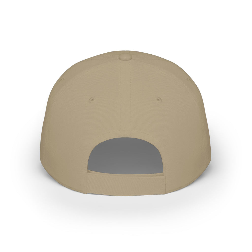 Press Slay Repeat Baseball Cap — Motivational Pink Heart Low-Profile Hat
