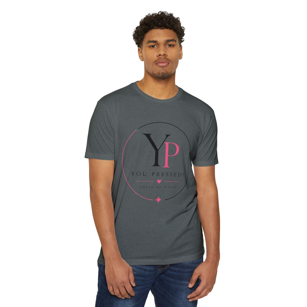 You Pressed? Logo T‑Shirt — Press On Nails Graphic Tee