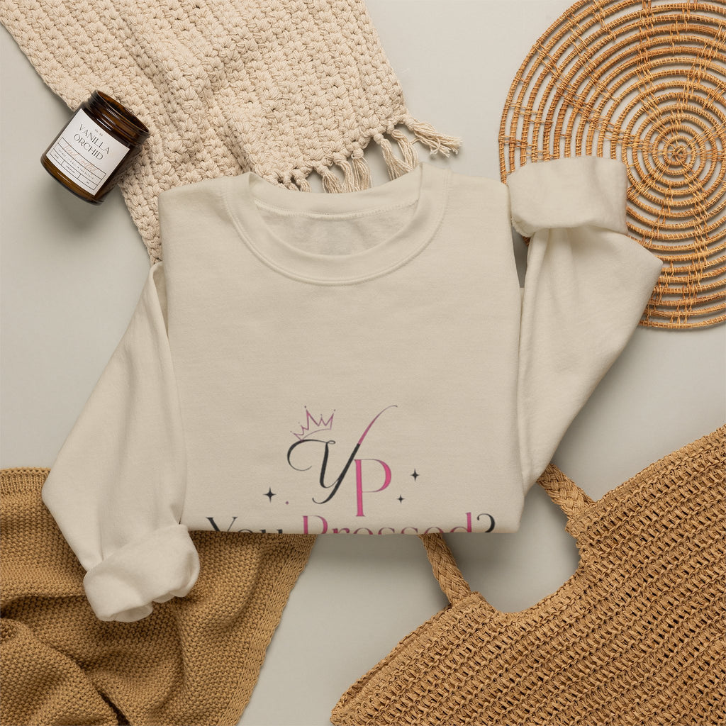 Crewneck Sweatshirt — 'You Inspire Me' Minimal Nail Art Design