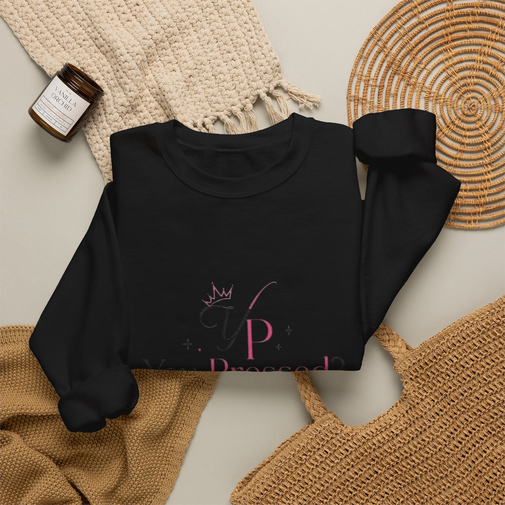 Crewneck Sweatshirt — 'You Inspire Me' Minimal Nail Art Design