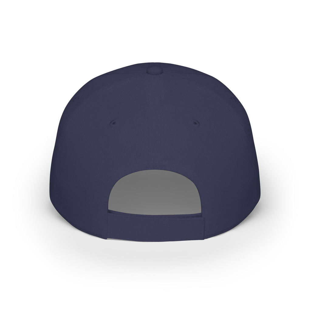 Press Slay Repeat Baseball Cap — Motivational Pink Heart Low-Profile Hat