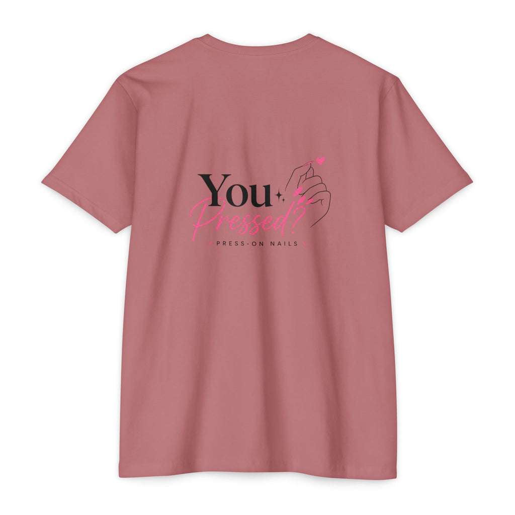 You Pressed? Logo T‑Shirt — Press On Nails Graphic Tee