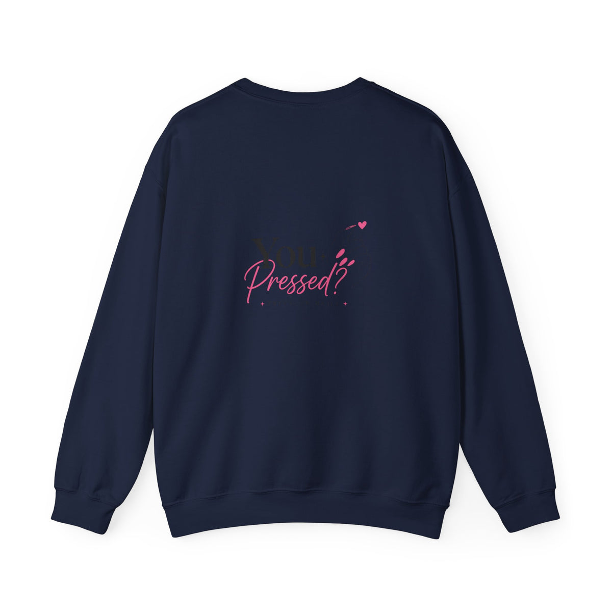 Crewneck Sweatshirt — 'You Inspire Me' Minimal Nail Art Design