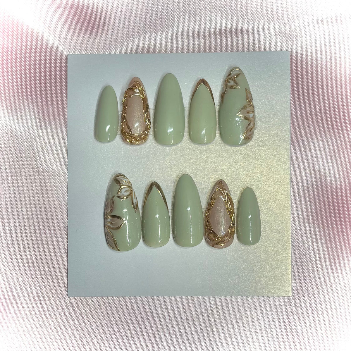 Sage Garden Press-on Nails
