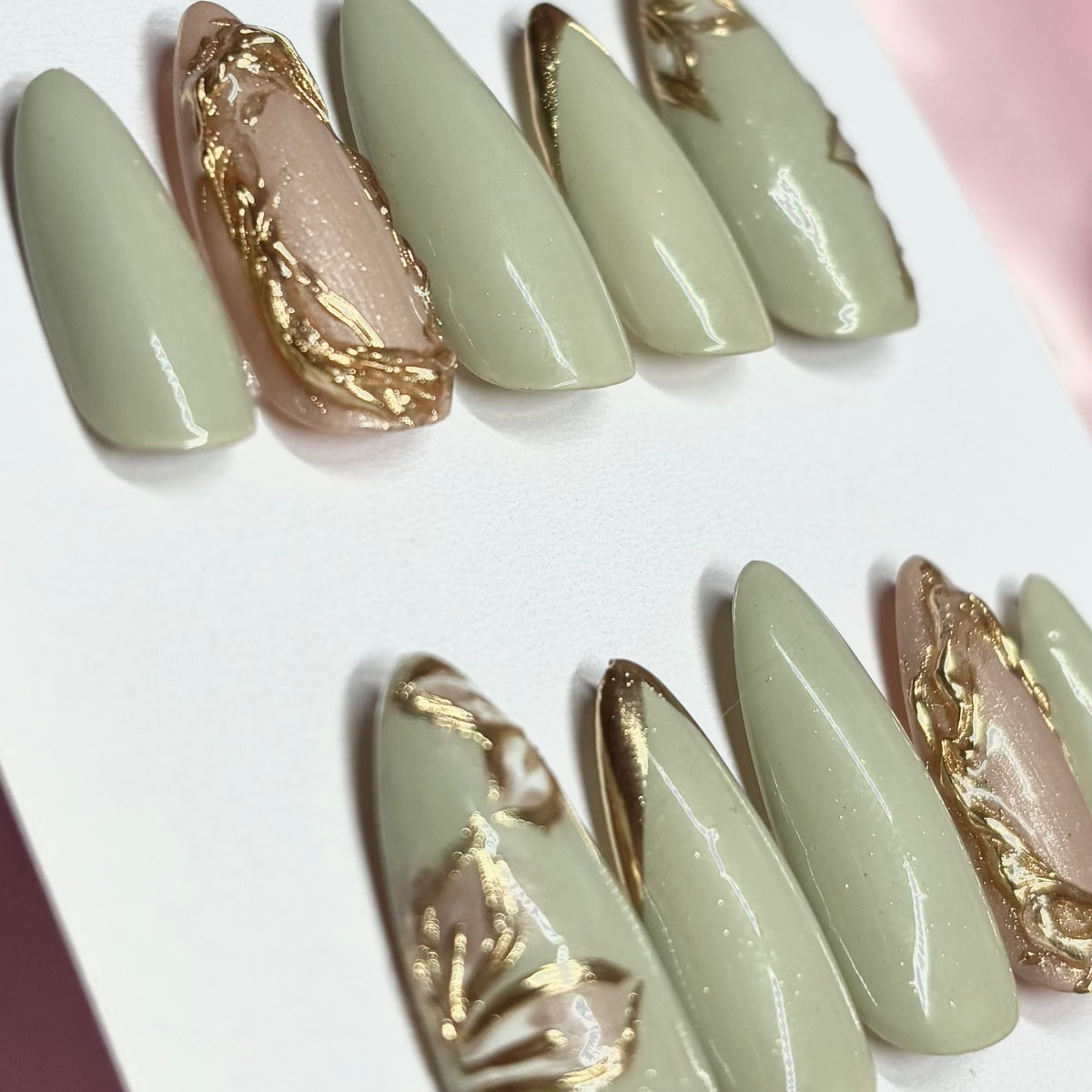 Sage Garden Press-on Nails