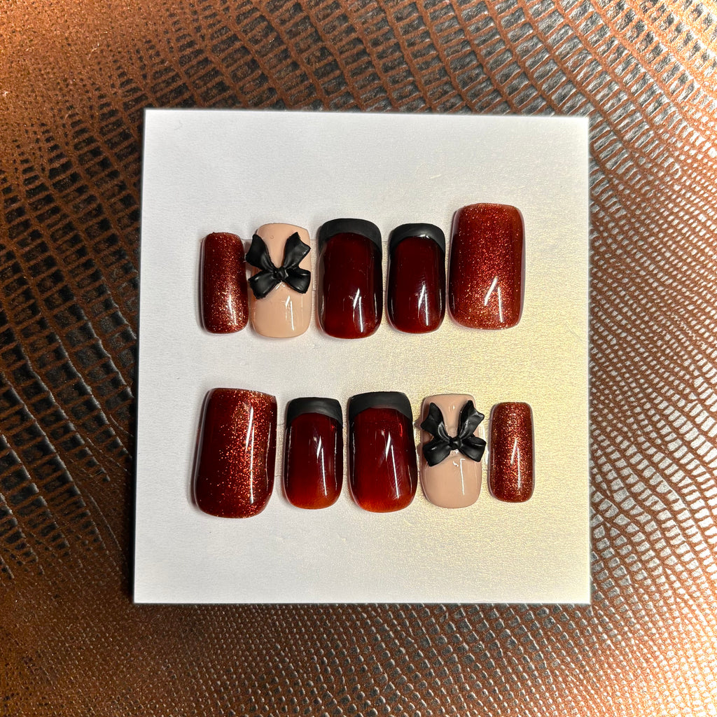 Chocolatte Press-on Nails