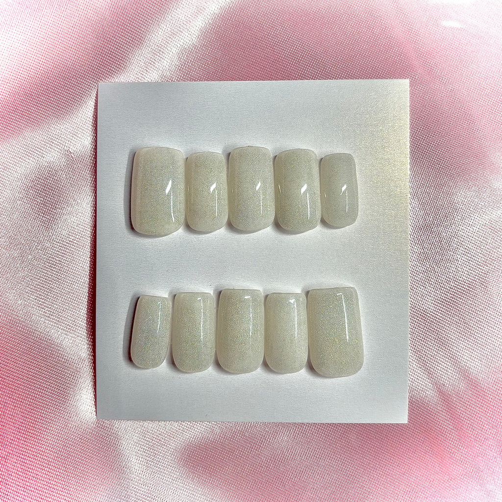 Frosted Press-on Nails