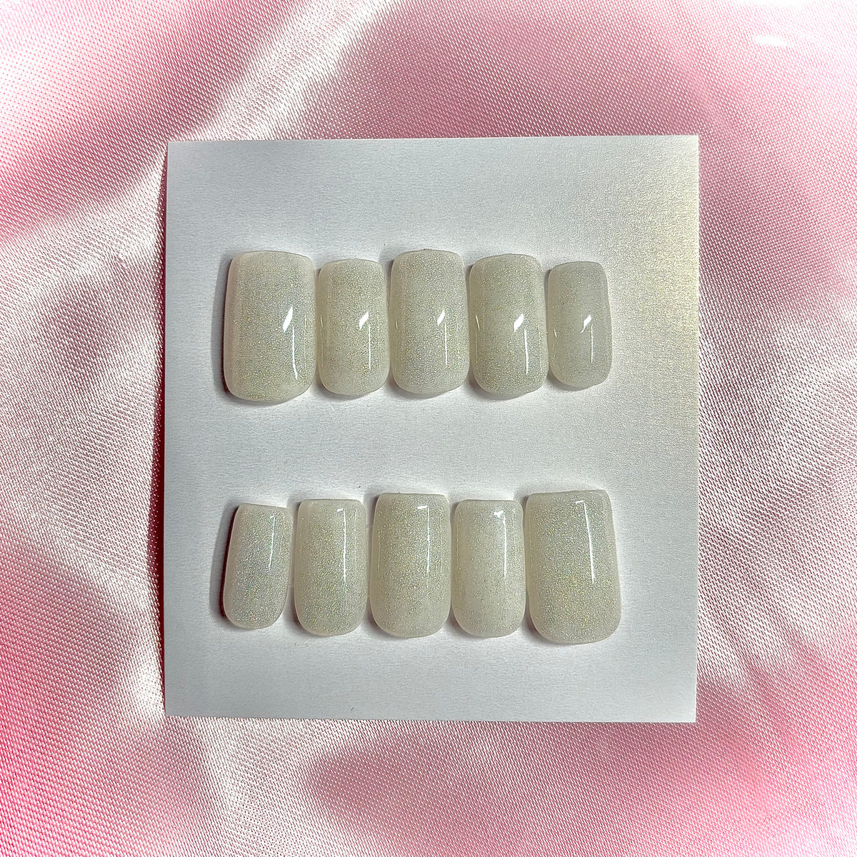 Frosted Press-on Nails