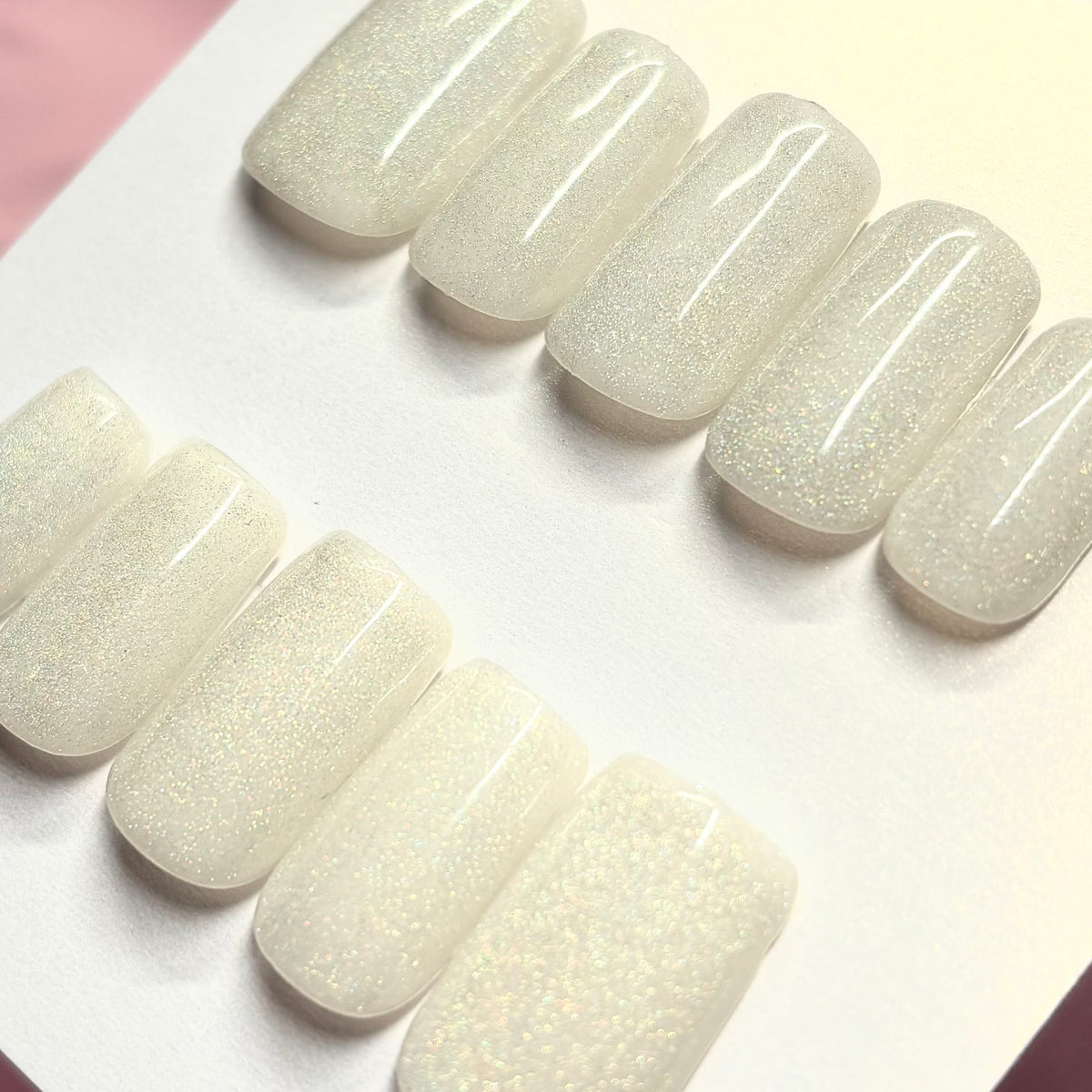 Frosted Press-on Nails