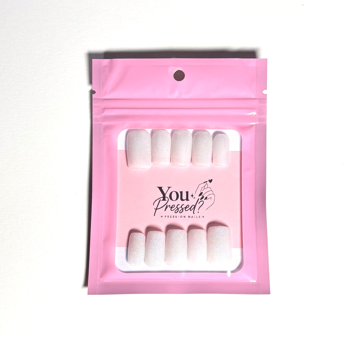 Frosted Press-on Nails